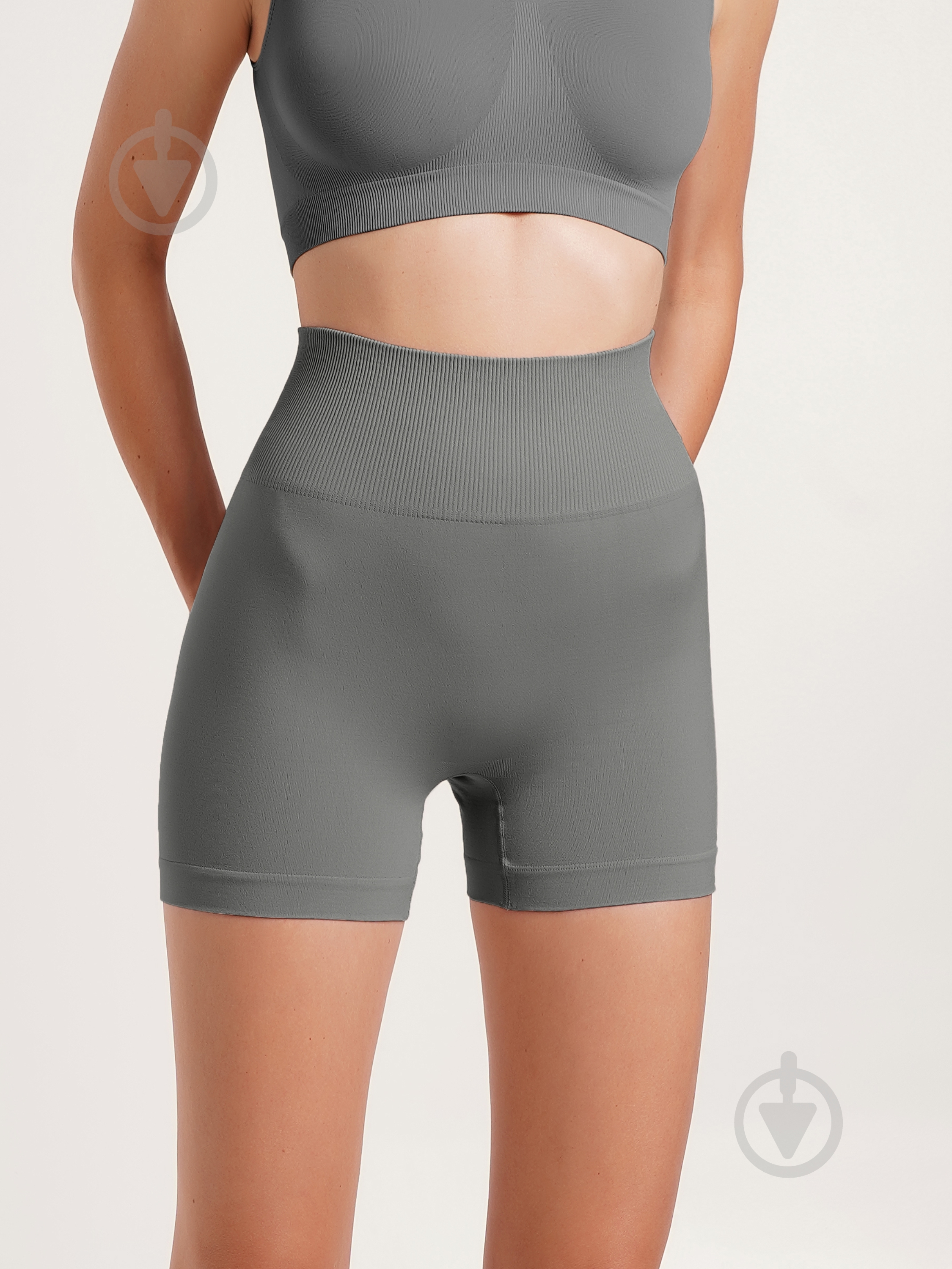 Шорты Giulia SHORTS SHAPE р. L/XL серый - фото 2 Шорты Giulia SHORTS SHAPE р. L/XL серый - фото 2