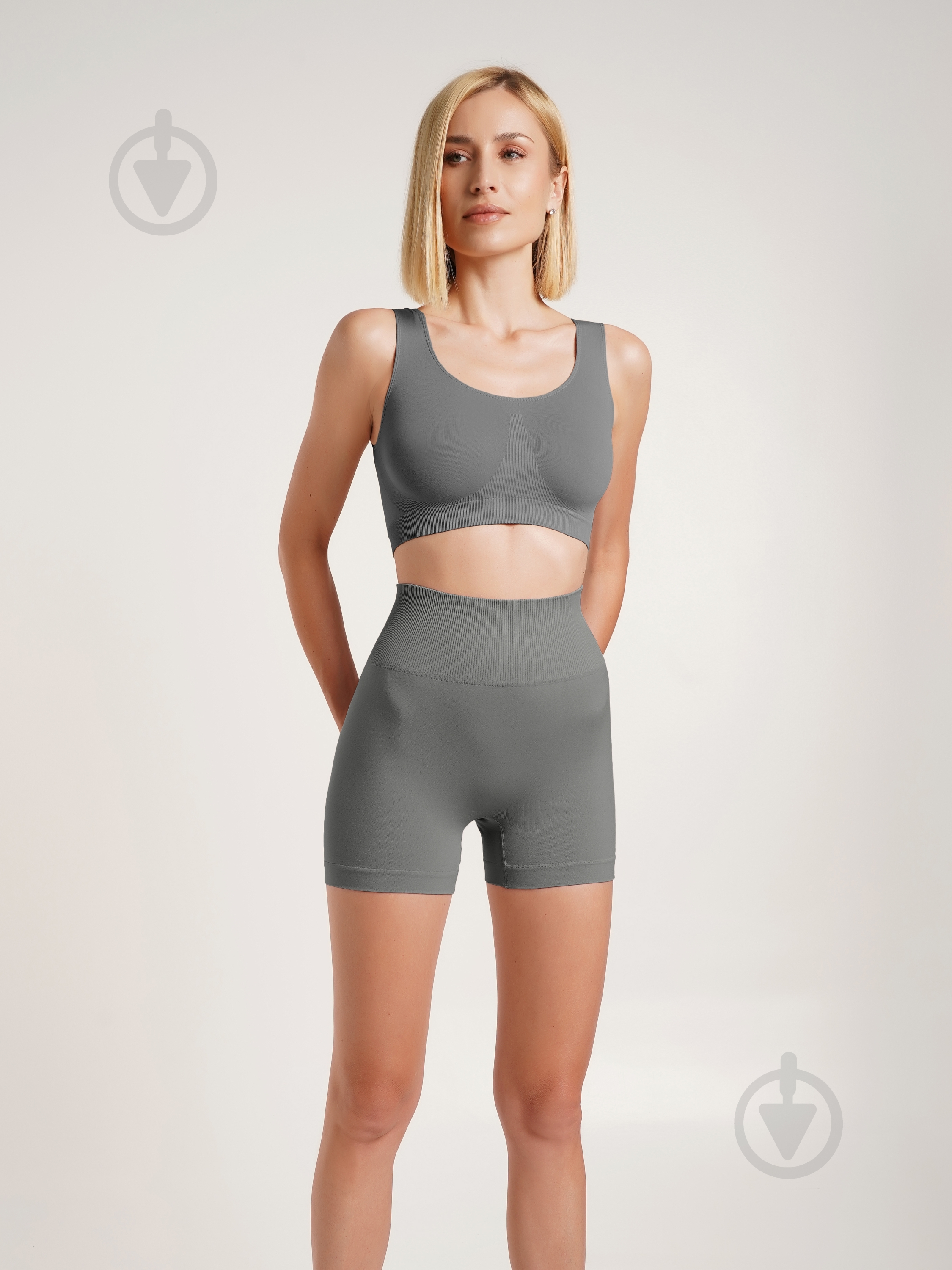 Шорты Giulia SHORTS SHAPE р. L/XL серый - фото 4 Шорты Giulia SHORTS SHAPE р. L/XL серый - фото 4