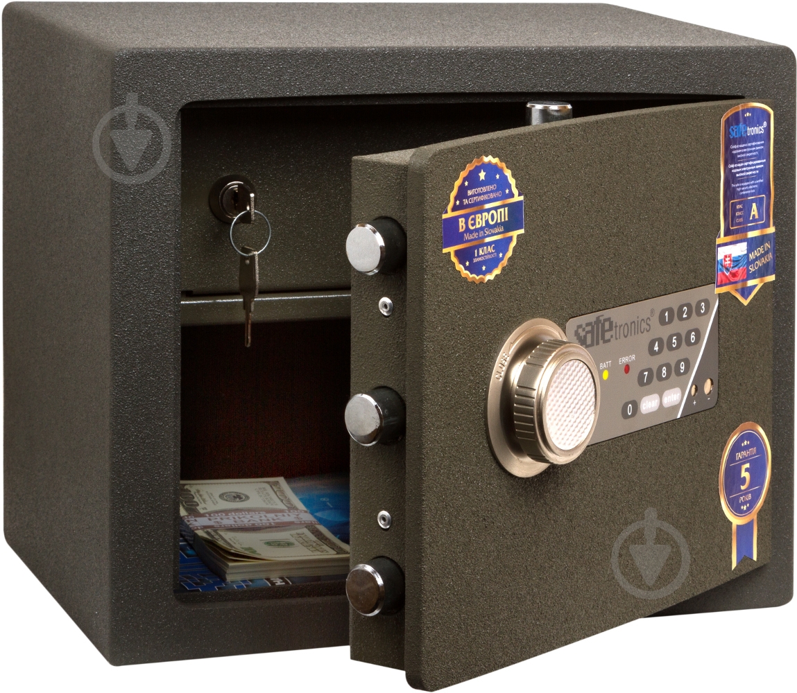 Сейф взломостойкий Safetronics NTR 22Еs - фото 1 Сейф взломостойкий Safetronics NTR 22Еs - фото 1