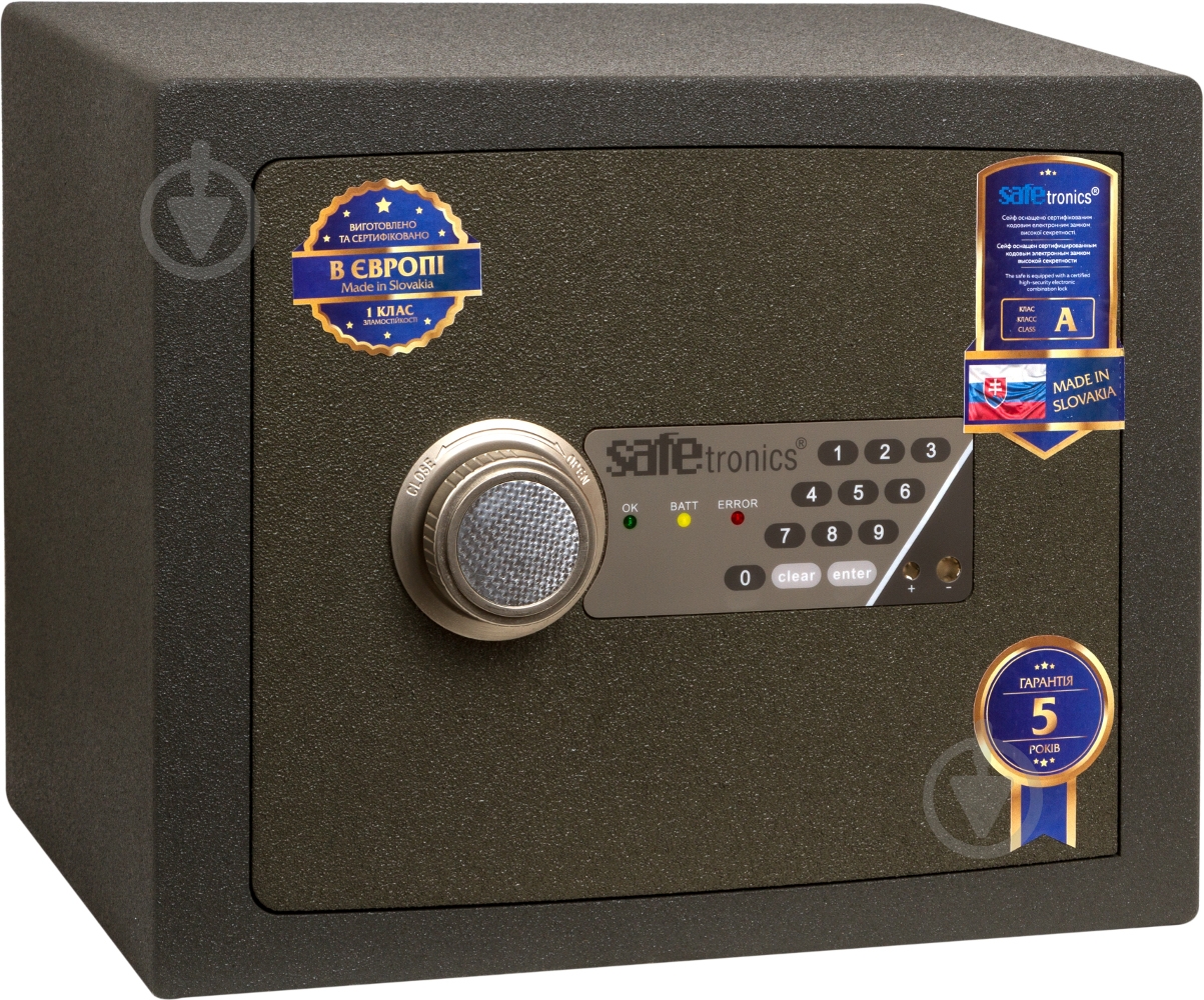 Сейф взломостойкий Safetronics NTR 22Еs - фото 2 Сейф взломостойкий Safetronics NTR 22Еs - фото 2