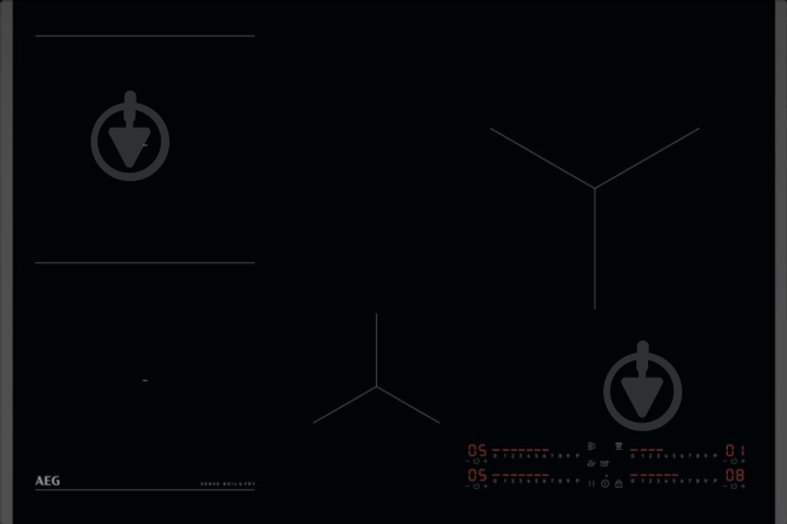 Варильна поверхня індукційна AEG TI84IB30FB - фото 1
