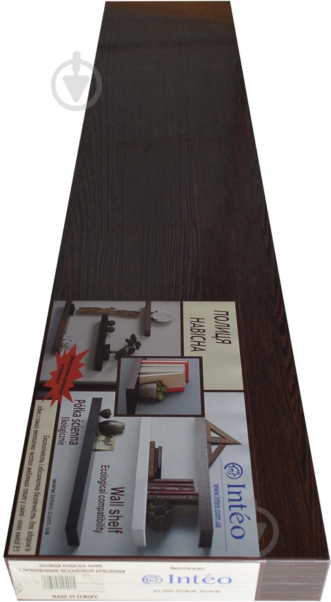 Полка Inteo 1000x венге - фото 2