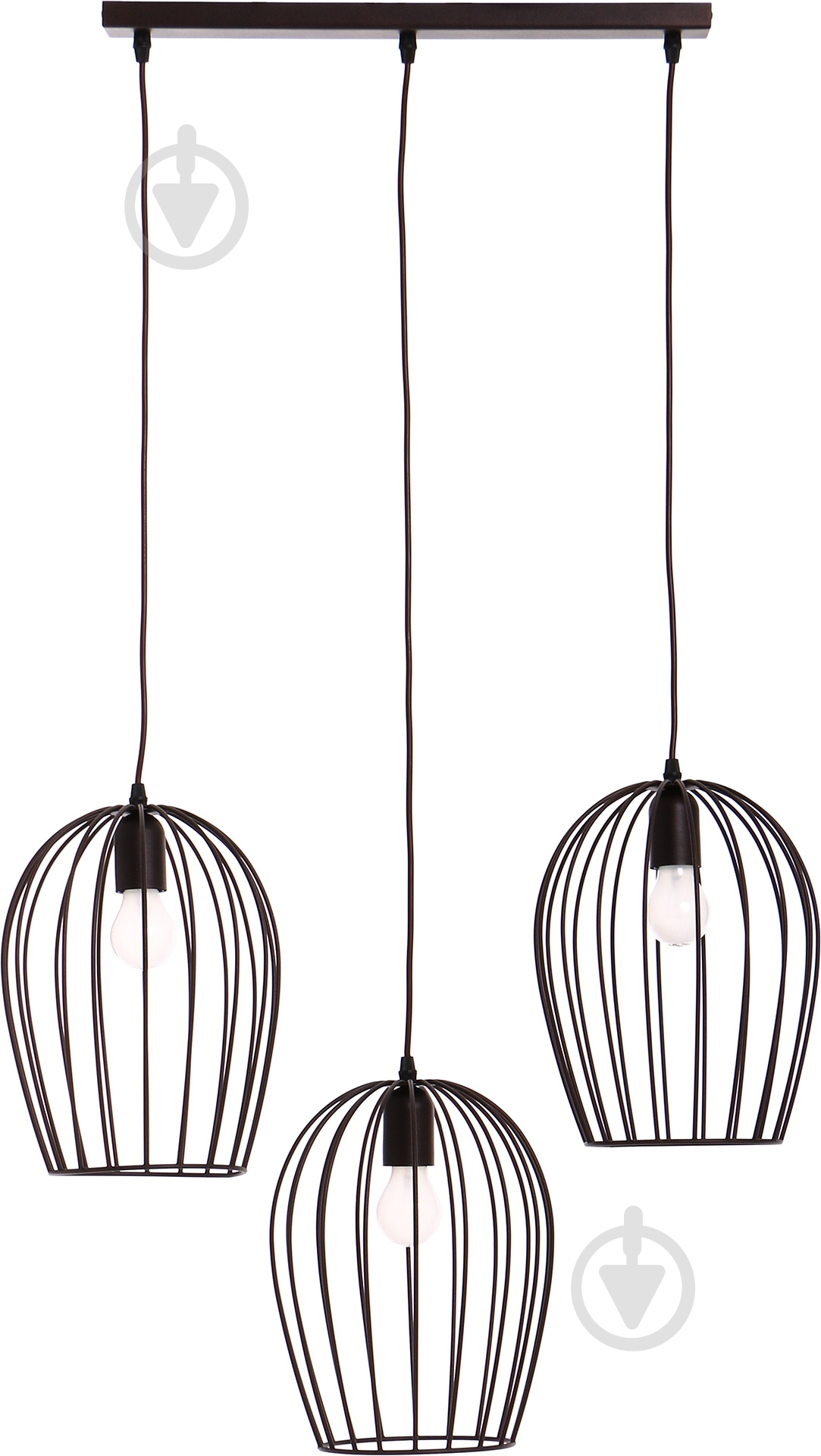 Подвес TK Lighting 3xE27 бронзовый 2006 - фото 1