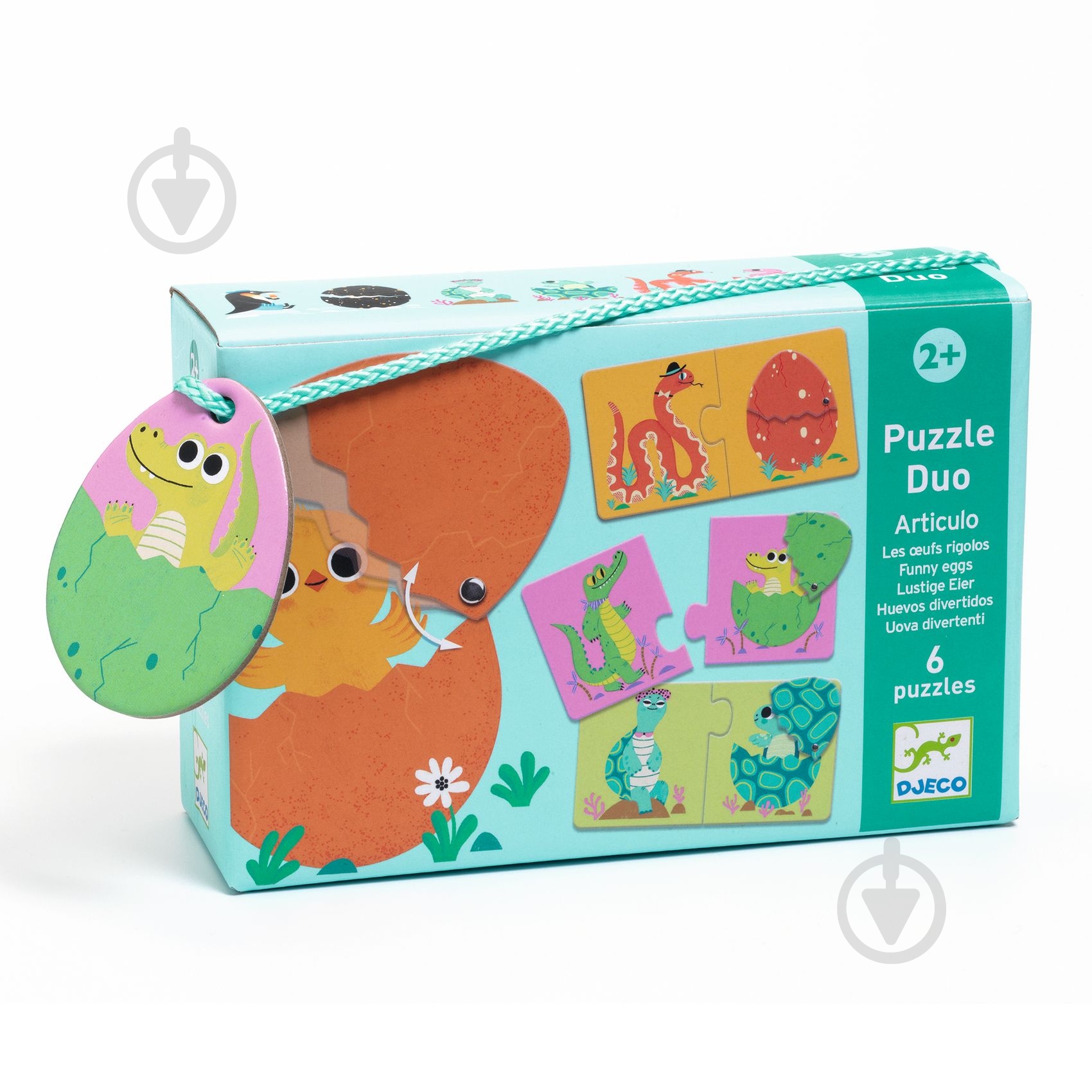 Игра настольная Djeco Кто в яйце? DJ08193 - фото 1