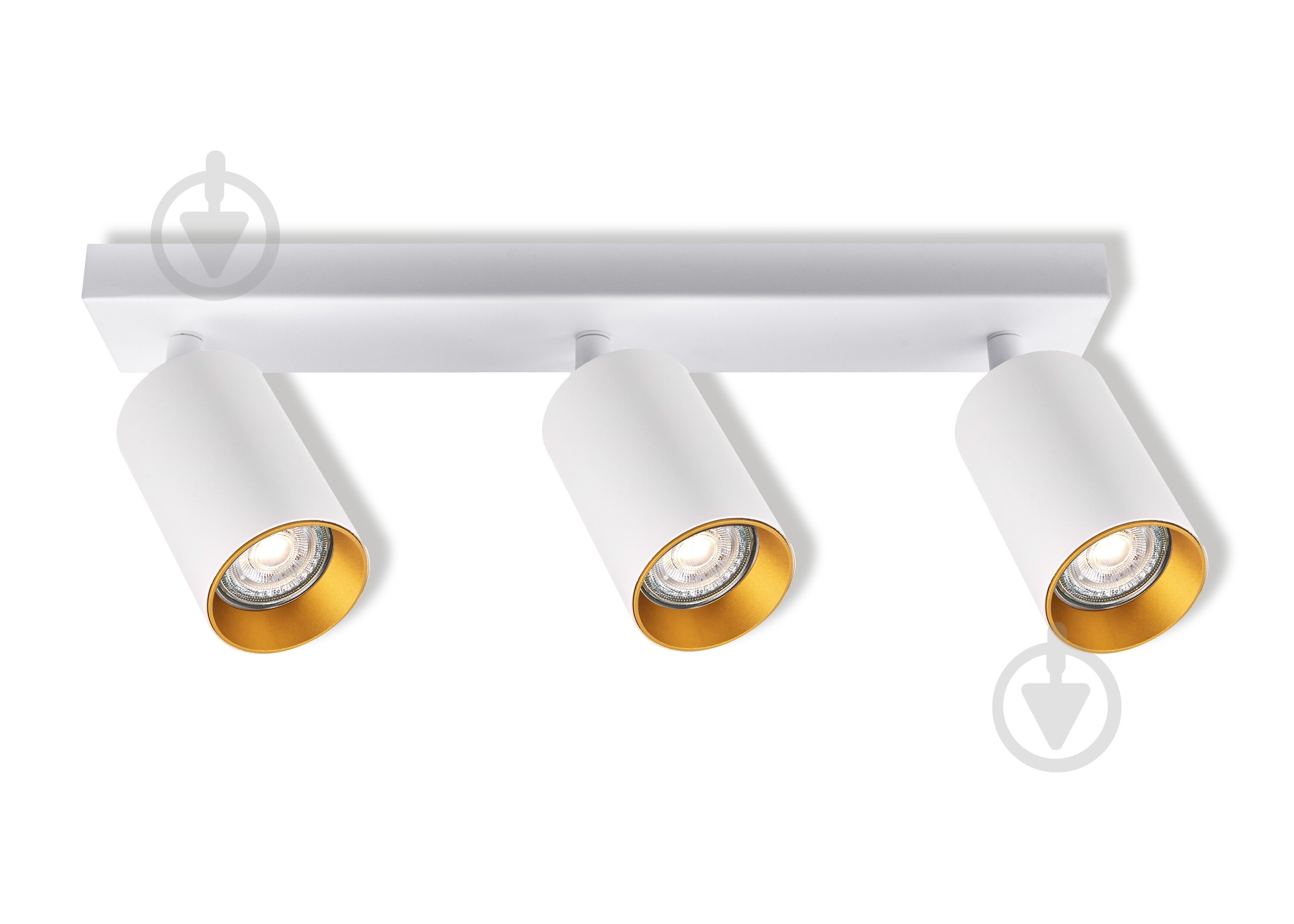 Спот Osram Eternal 3xGU10 білий із золотистим - фото 1