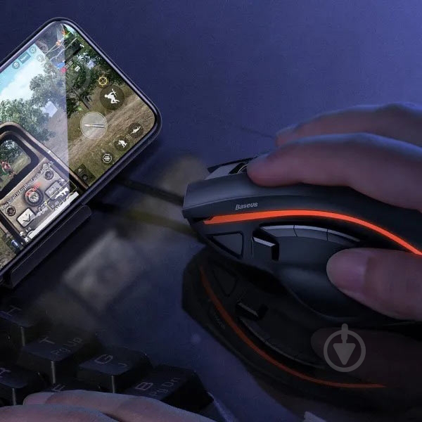 Мышь BASEUS GAMO 9 Programmable Buttons Gaming - фото 6