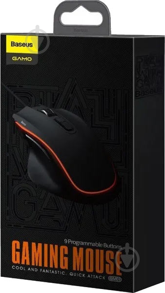 Мышь BASEUS GAMO 9 Programmable Buttons Gaming - фото 5