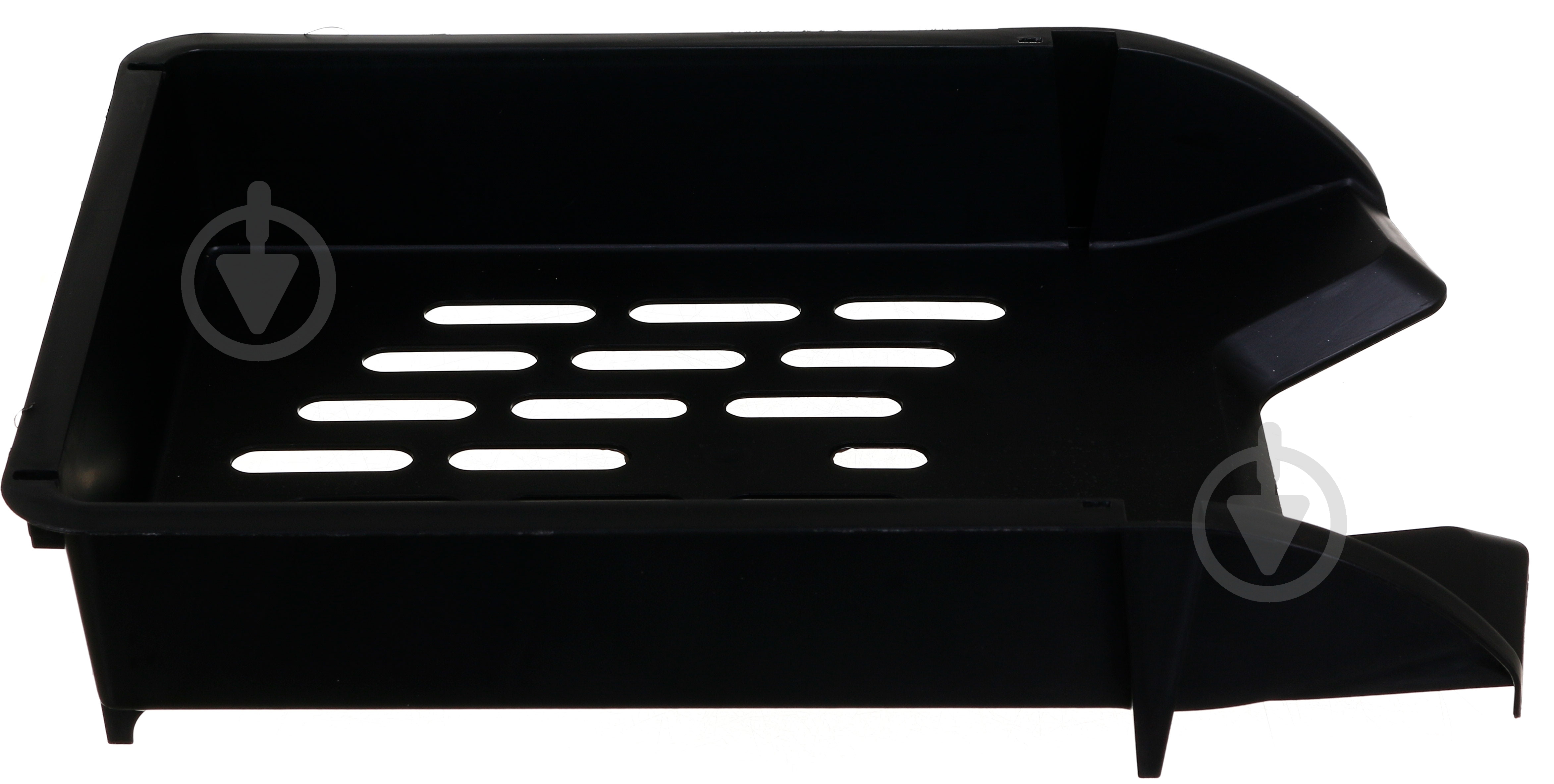 Лоток для паперів горизонтальний ПП 34х25,2х5,7 см чорний Arnika - фото 3