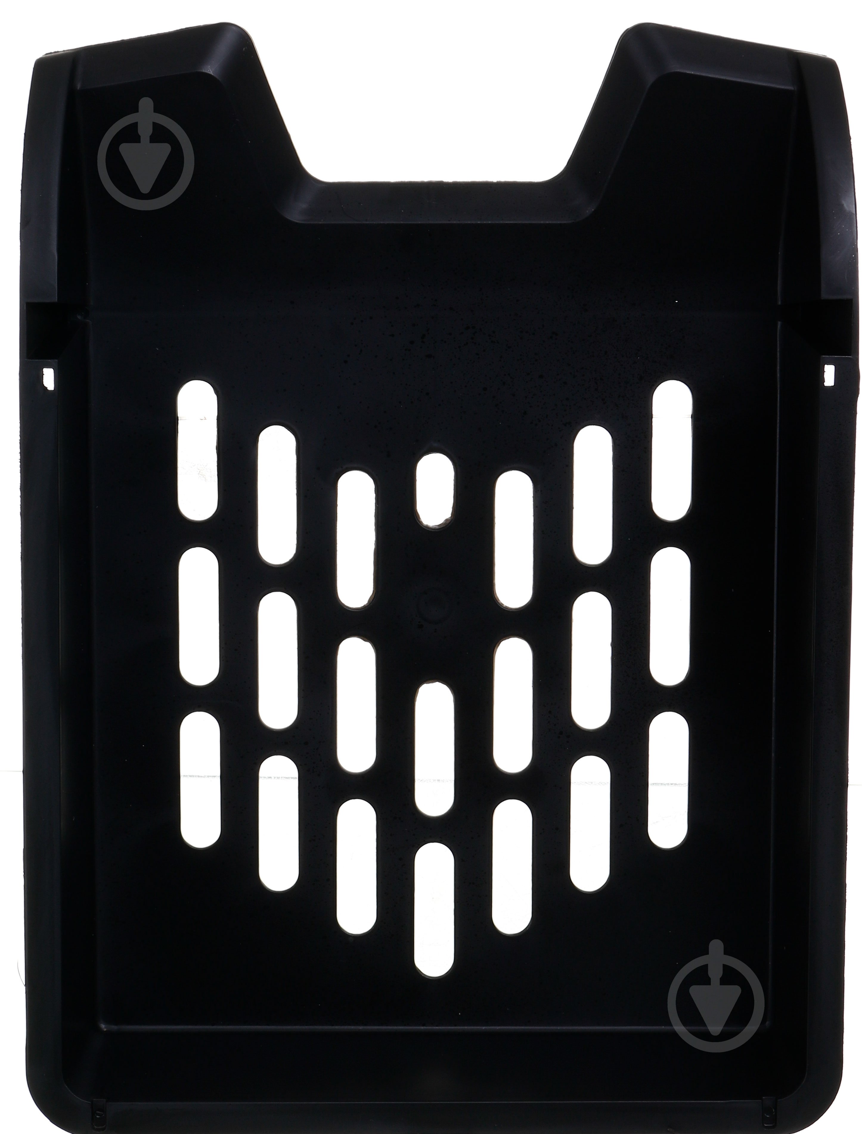 Лоток для паперів горизонтальний ПП 34х25,2х5,7 см чорний Arnika - фото 4