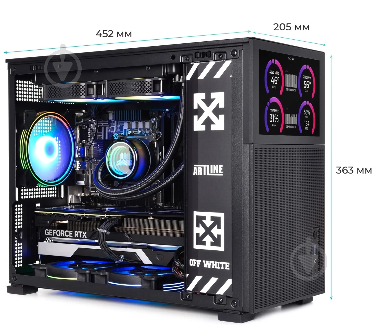 Компьютер Artline Gaming D31 (D31v07) black - фото 14 Компьютер Artline Gaming D31 (D31v07) black - фото 14