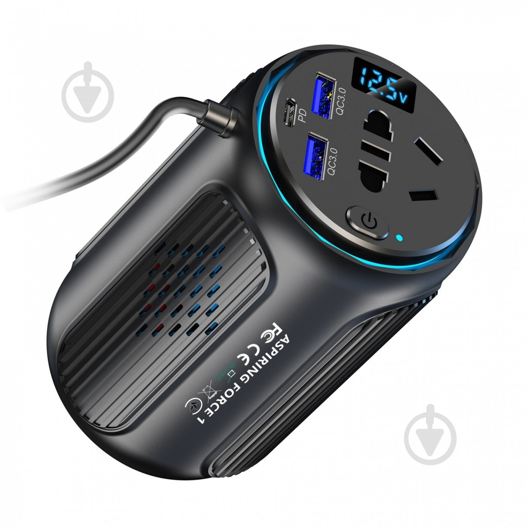 Инвертор автомобильный Aspiring Force 1 150W PD20W - фото 1
