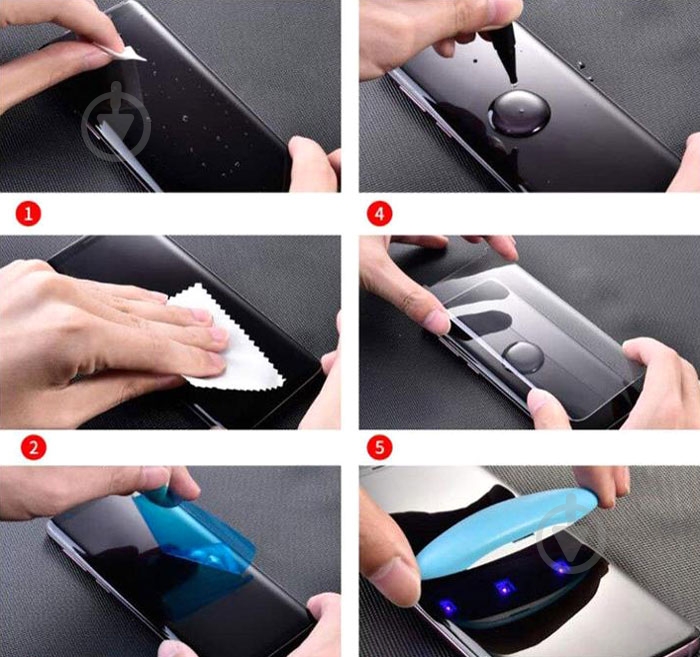 Защитное стекло PowerPlant для Samsung S8 - фото 2 Защитное стекло PowerPlant для Samsung S8 - фото 2