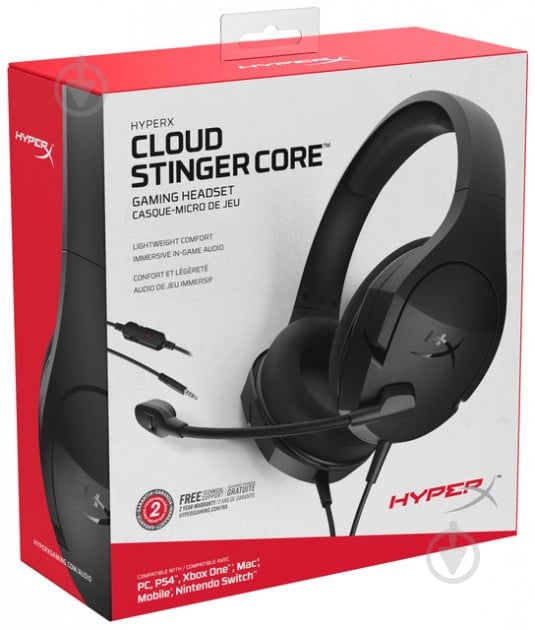 Наушники HyperX Cloud Stinger Core PC black (4P4F4AA) - фото 9