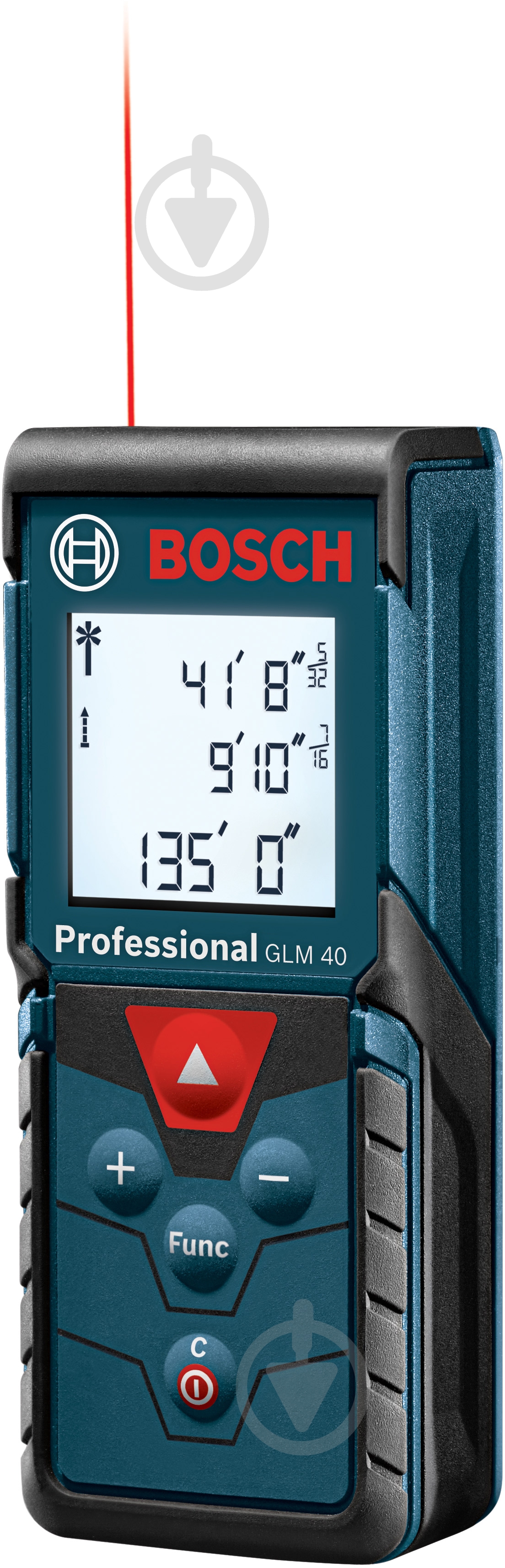 Далекомір лазерний Bosch Professional GLM 40 0601072900 - фото 1