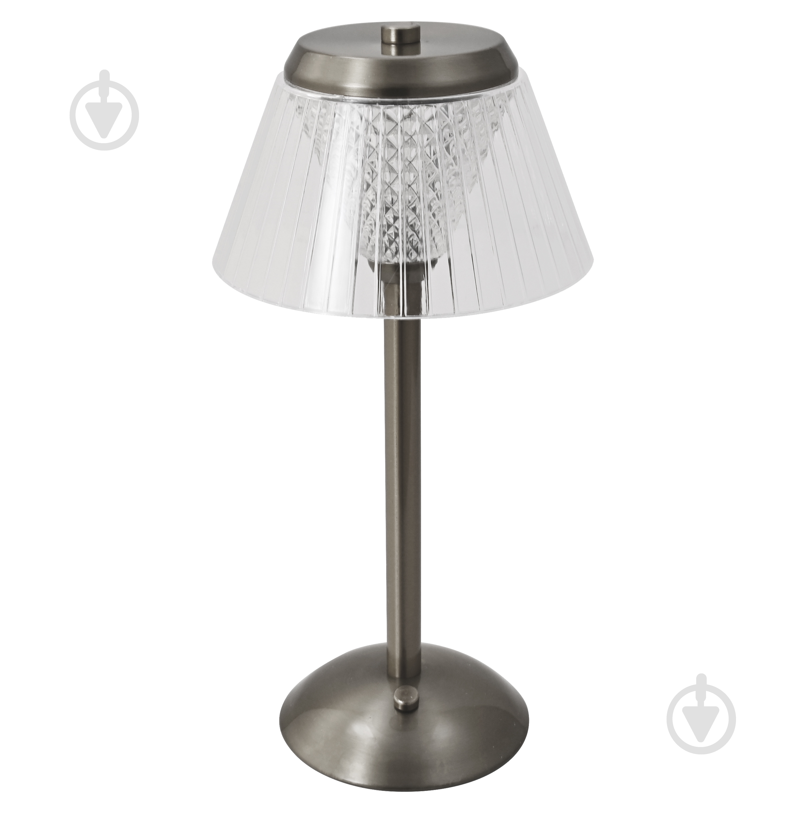 Настільна лампа 3 Вт нікель Darena/TL1 satin nickel - фото 1 Настільна лампа 3 Вт нікель Darena/TL1 satin nickel - фото 1