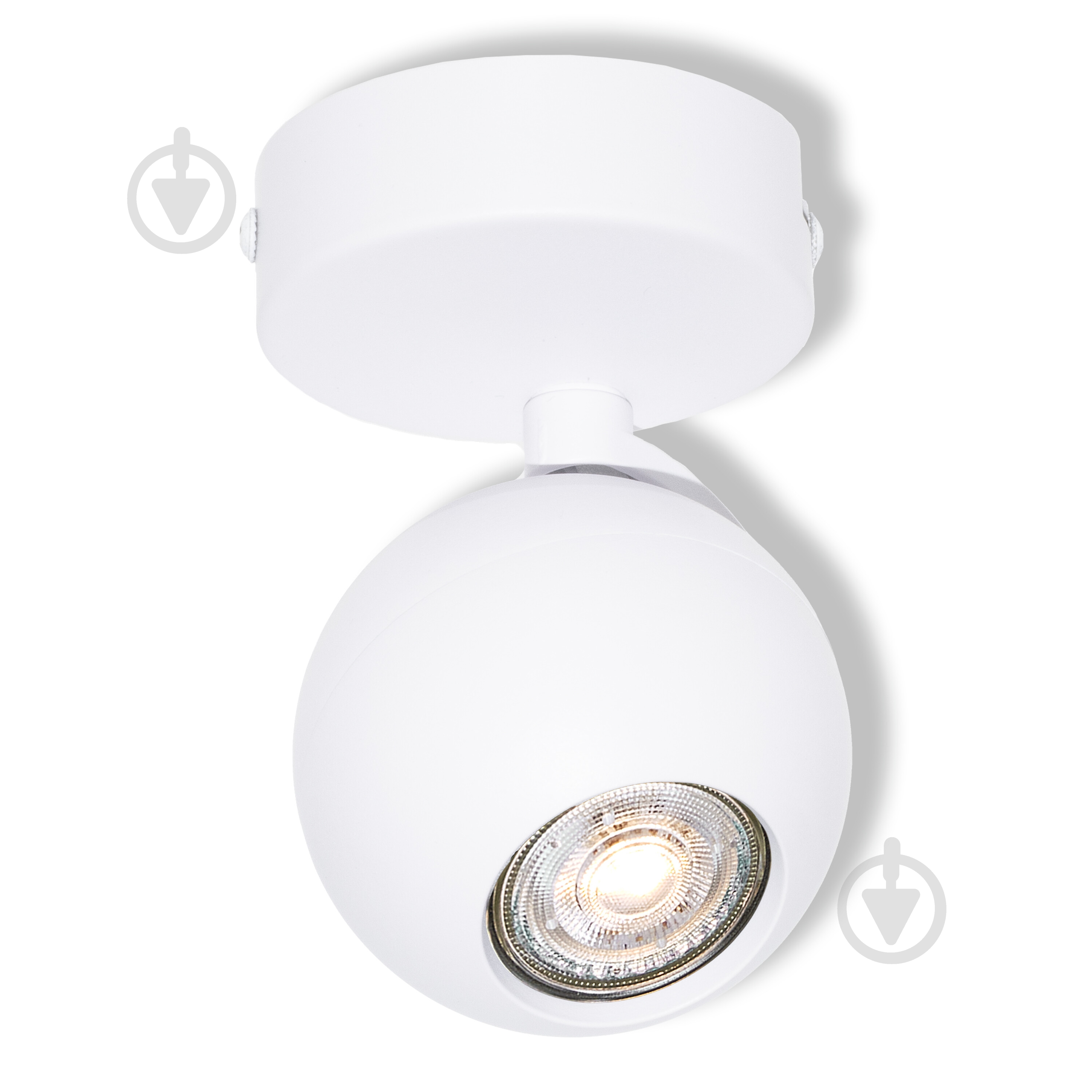 Спот Osram Spheral 1xGU10 білий - фото 1 Спот Osram Spheral 1xGU10 білий - фото 1