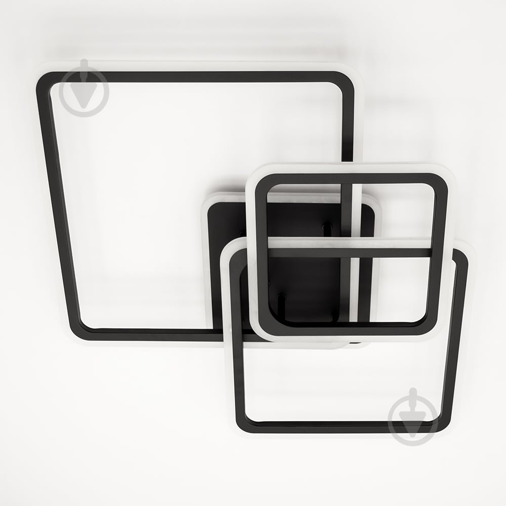 Люстра світлодіодна Luminaria 90 Вт LED-модуль чорний SONNE 90W 4S BLACK - фото 7