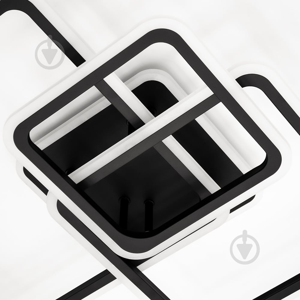 Люстра світлодіодна Luminaria 90 Вт LED-модуль чорний SONNE 90W 4S BLACK - фото 6