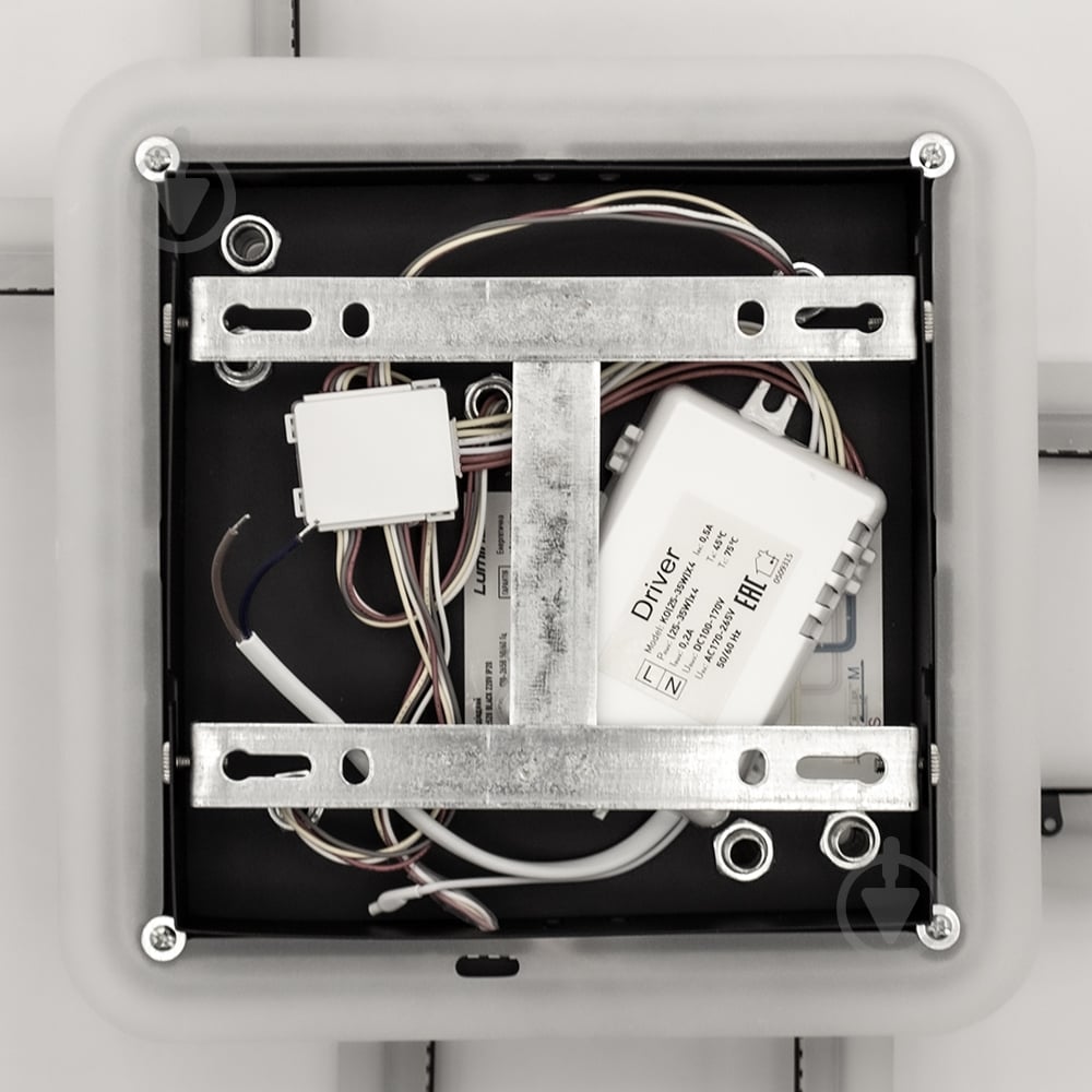 Люстра світлодіодна Luminaria 90 Вт LED-модуль чорний SONNE 90W 4S BLACK - фото 8