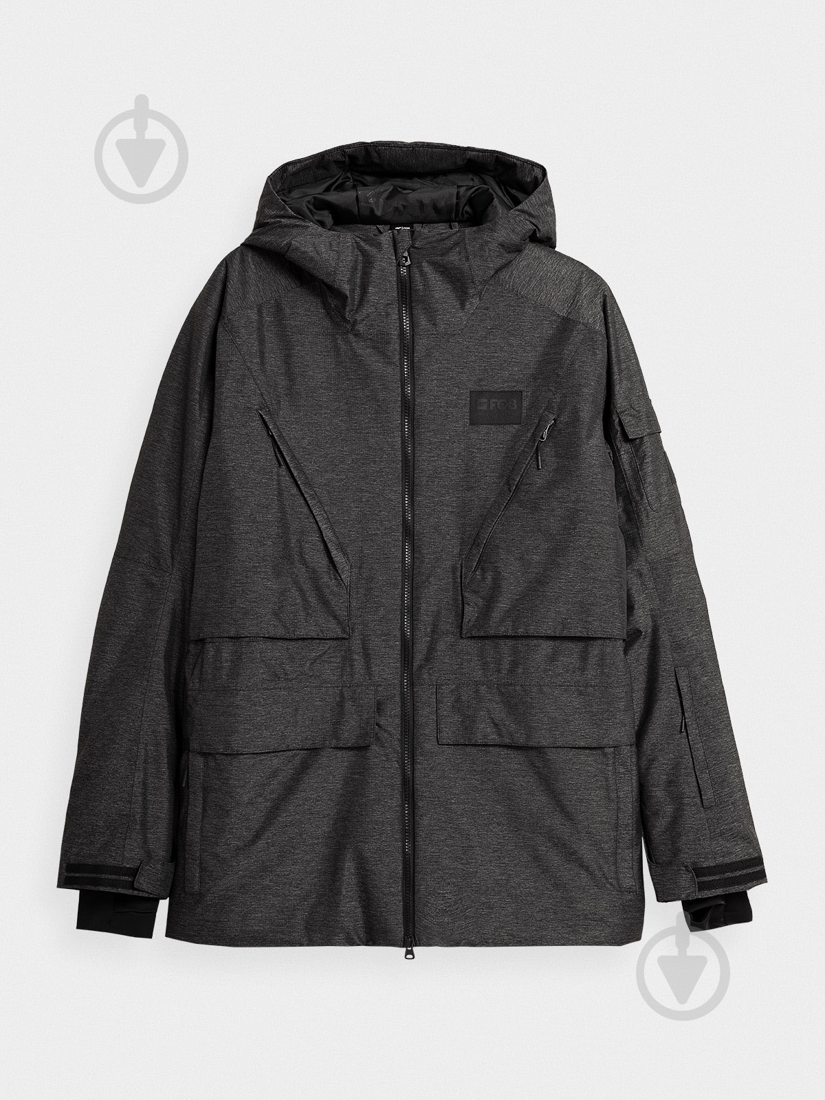 Куртка мужская демисезонная 4F D4Z21-KUMS254-22M р.S темно-серая - фото 1 Куртка мужская демисезонная 4F D4Z21-KUMS254-22M р.S темно-серая - фото 1