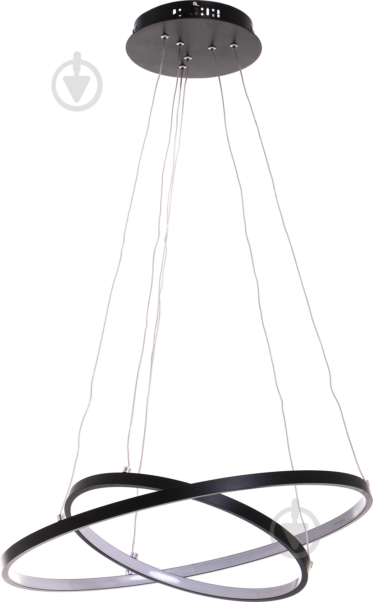 Люстра светодиодная Victoria Lighting 75 Вт черный Lanzo/SP2 - фото 1