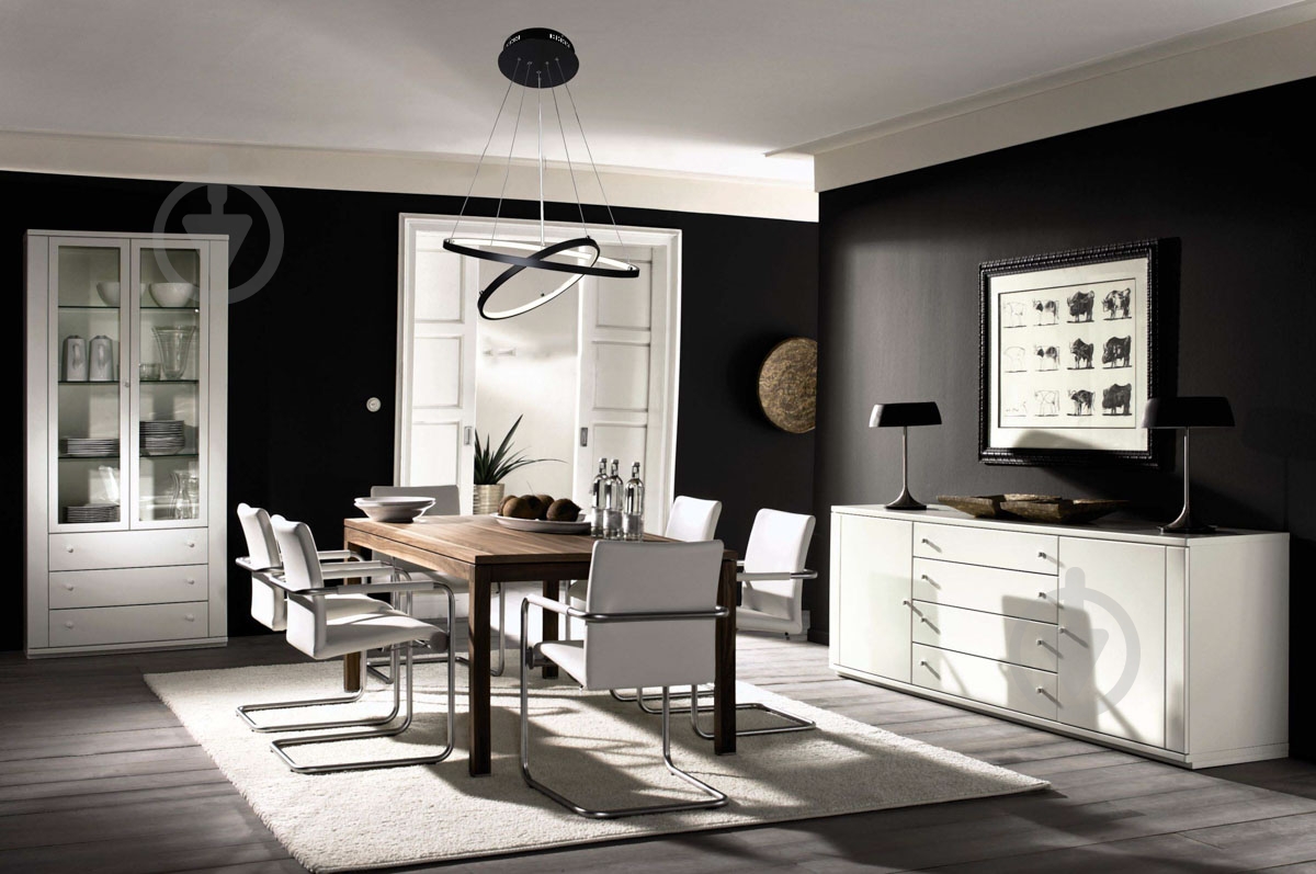 Люстра светодиодная Victoria Lighting 75 Вт черный Lanzo/SP2 - фото 3