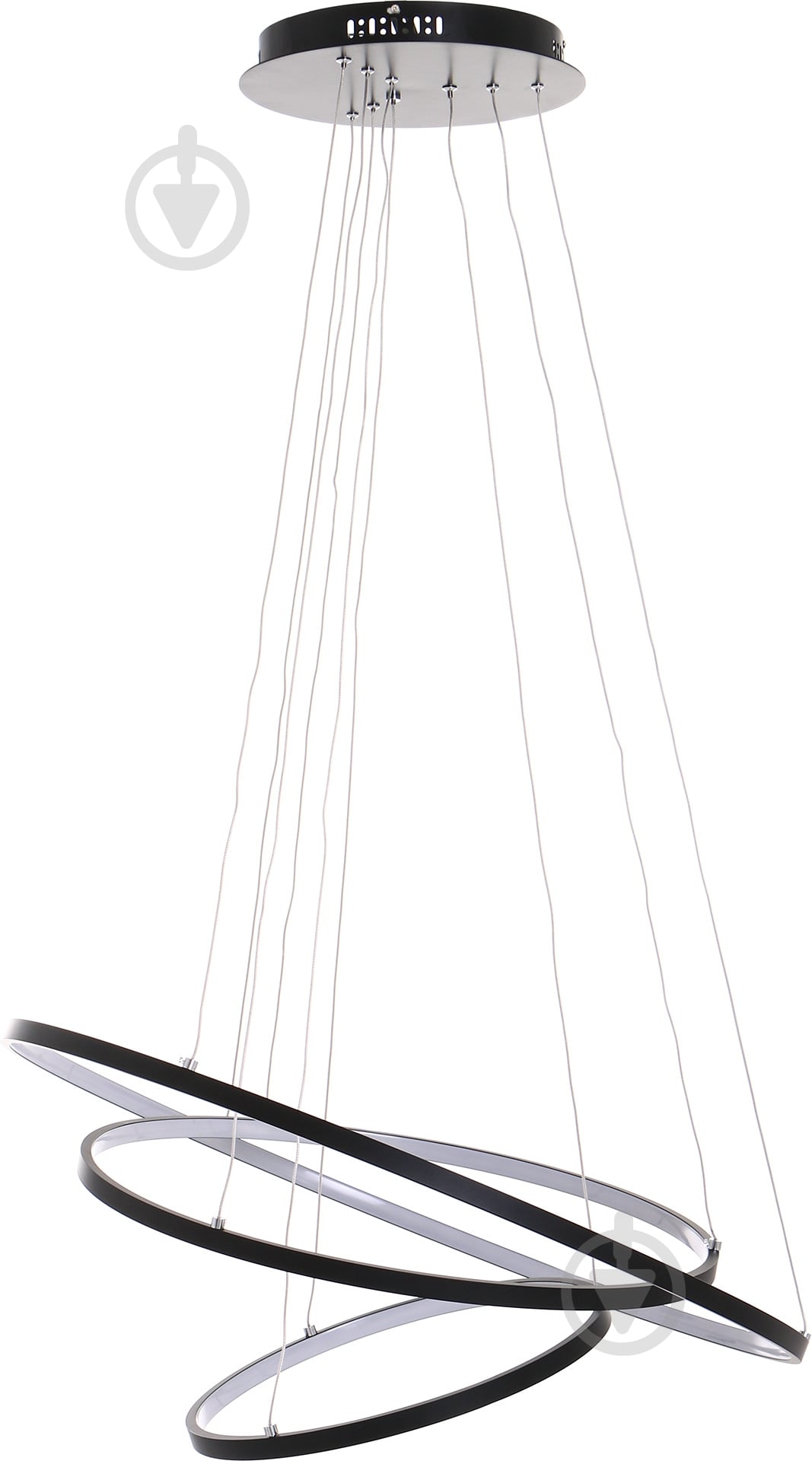 Люстра светодиодная Victoria Lighting 135 Вт черный Lanzo/SP3 black - фото 2
