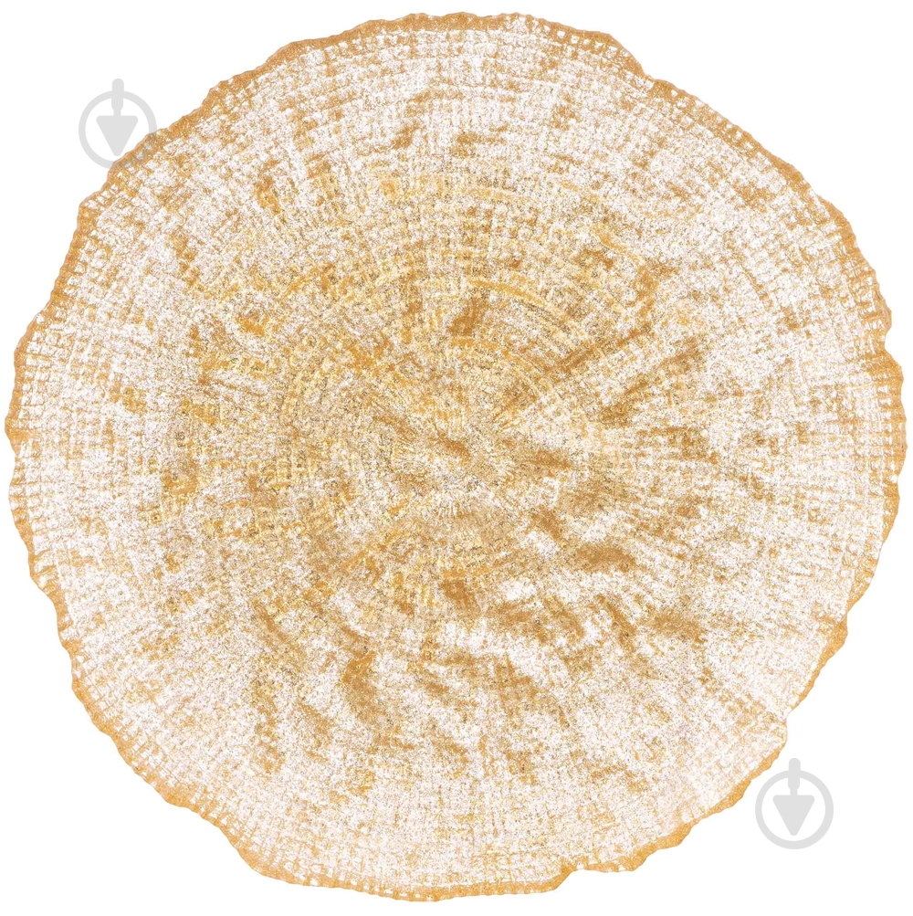Тарілка ARDESTO Golden ice 20.5x2см AR5059 - фото 3 Тарілка ARDESTO Golden ice 20.5x2см AR5059 - фото 3