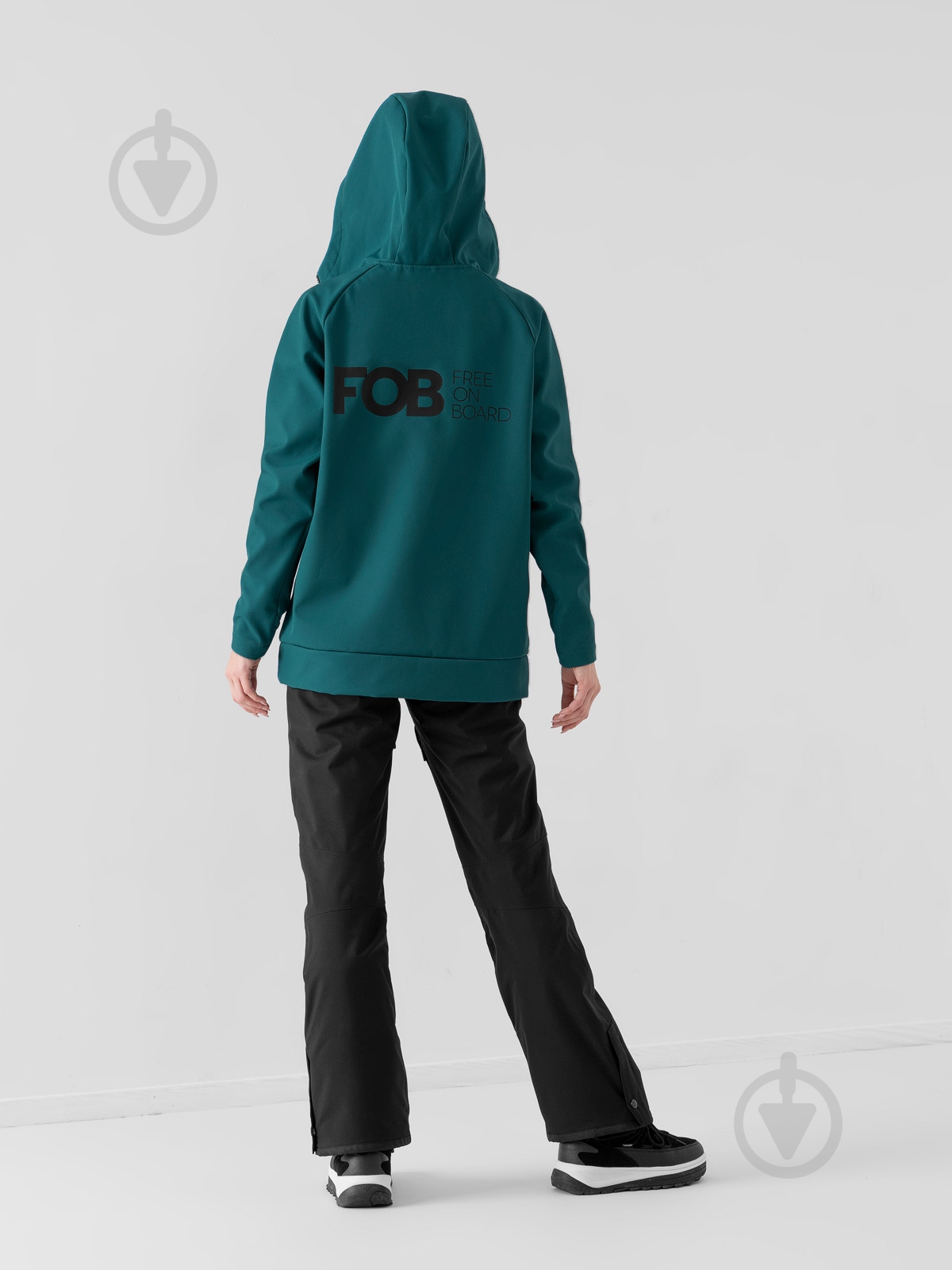 Анорак женский 4F D4Z21-SFD200F-40S р.XS зеленый - фото 4 Анорак женский 4F D4Z21-SFD200F-40S р.XS зеленый - фото 4