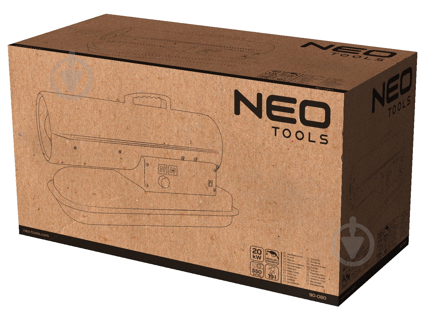 Тепловая пушка NEO tools 90-080 дизель 20 кВт 230 В - фото 11 Тепловая пушка NEO tools 90-080 дизель 20 кВт 230 В - фото 11