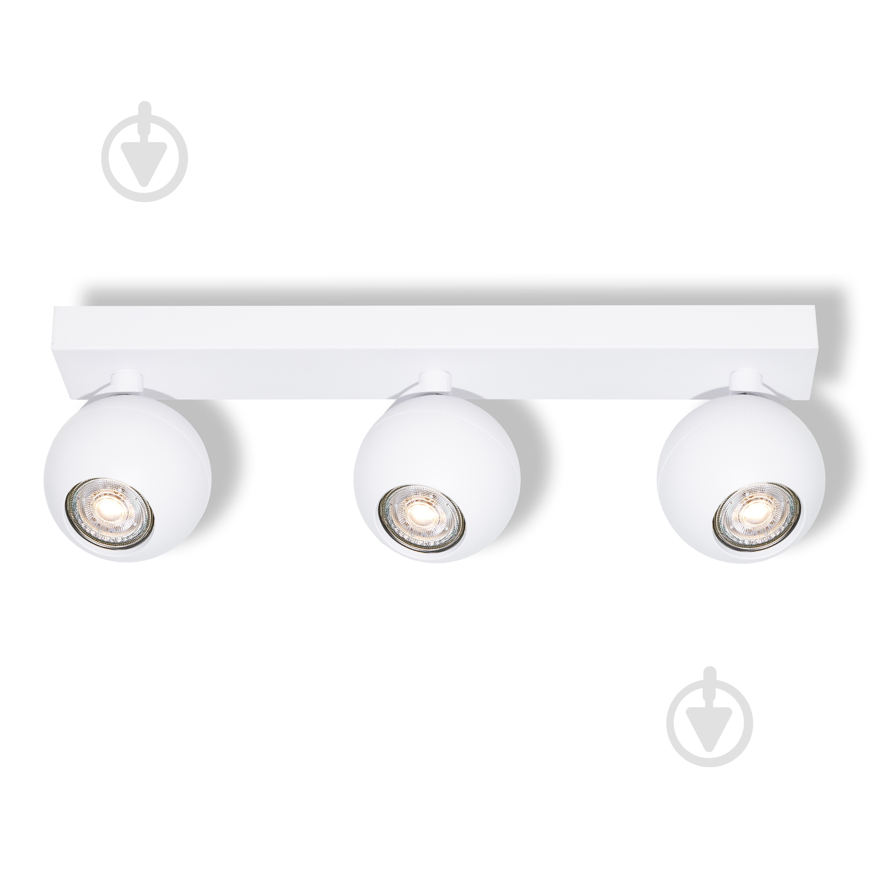 Спот Osram Spheral 3xGU10 белый - фото 1