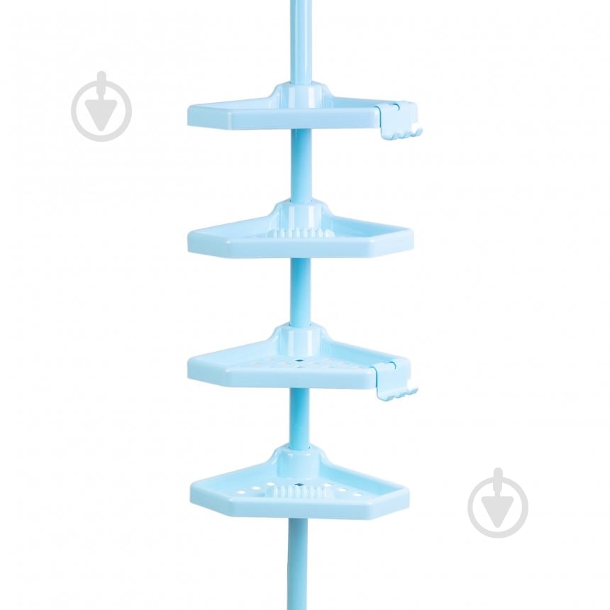 Поличка кутова PRIMANOVA блакитна N01-02 - фото 2