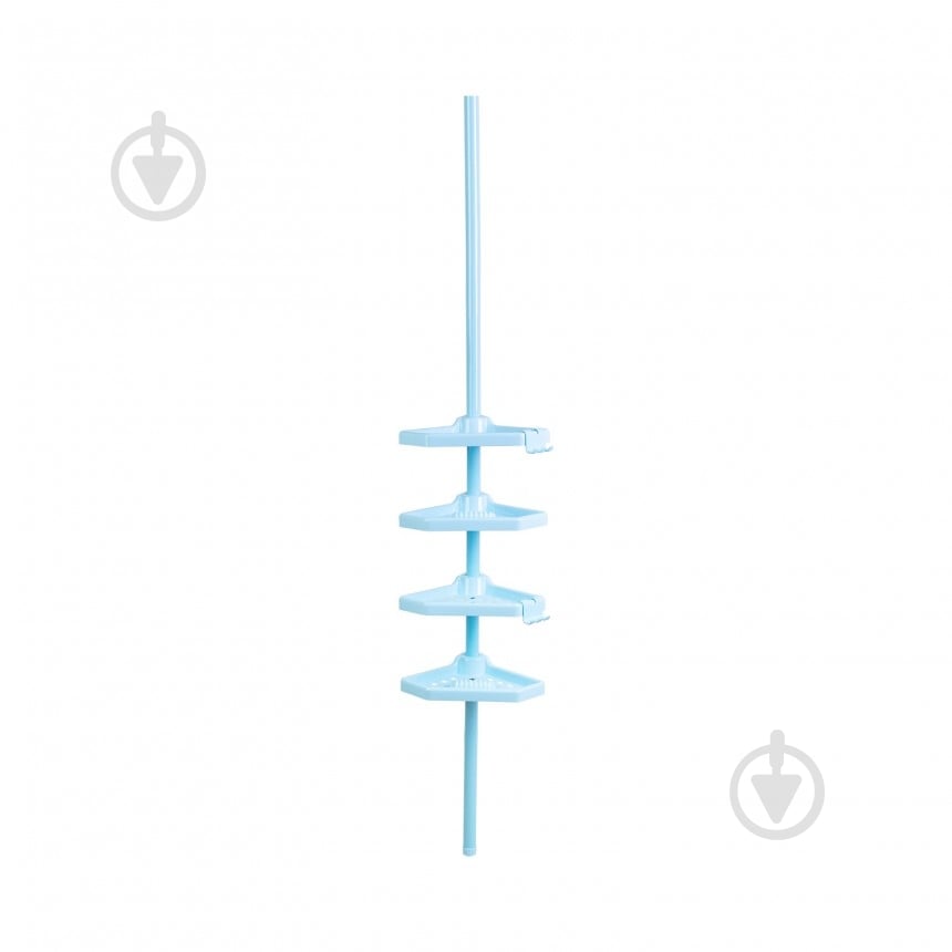 Поличка кутова PRIMANOVA блакитна N01-02 - фото 1