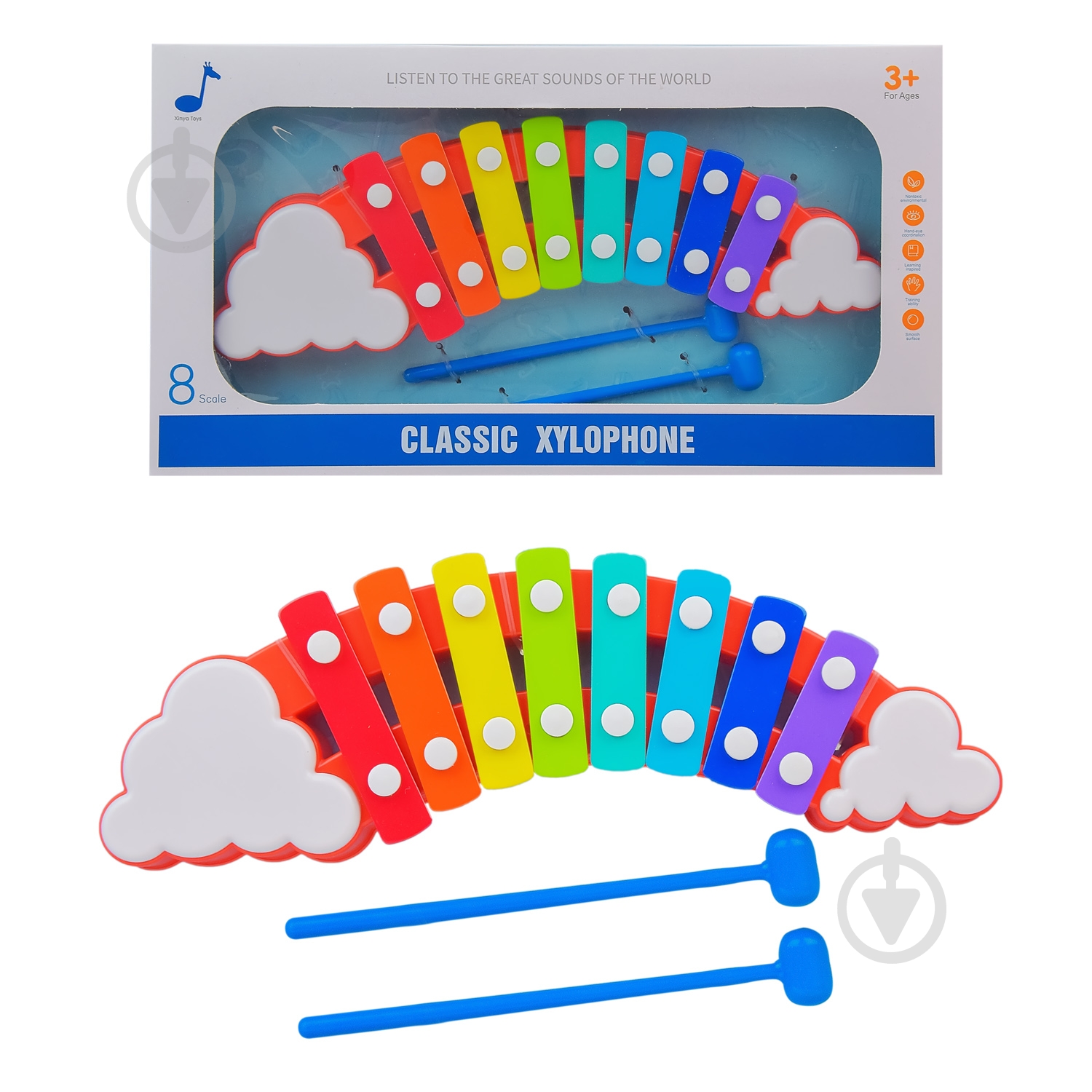 Игрушка Ксилофон 2813E - фото 1