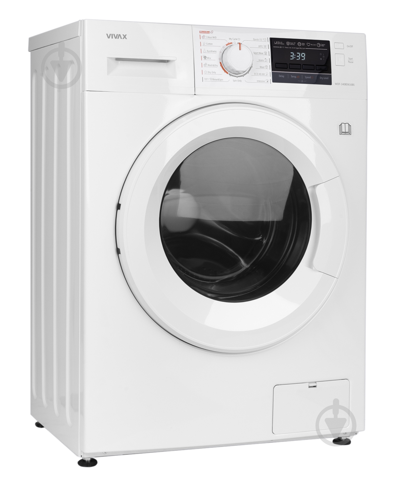 Пральна машина із сушкою Vivax WDF-1408D616BS - фото 2