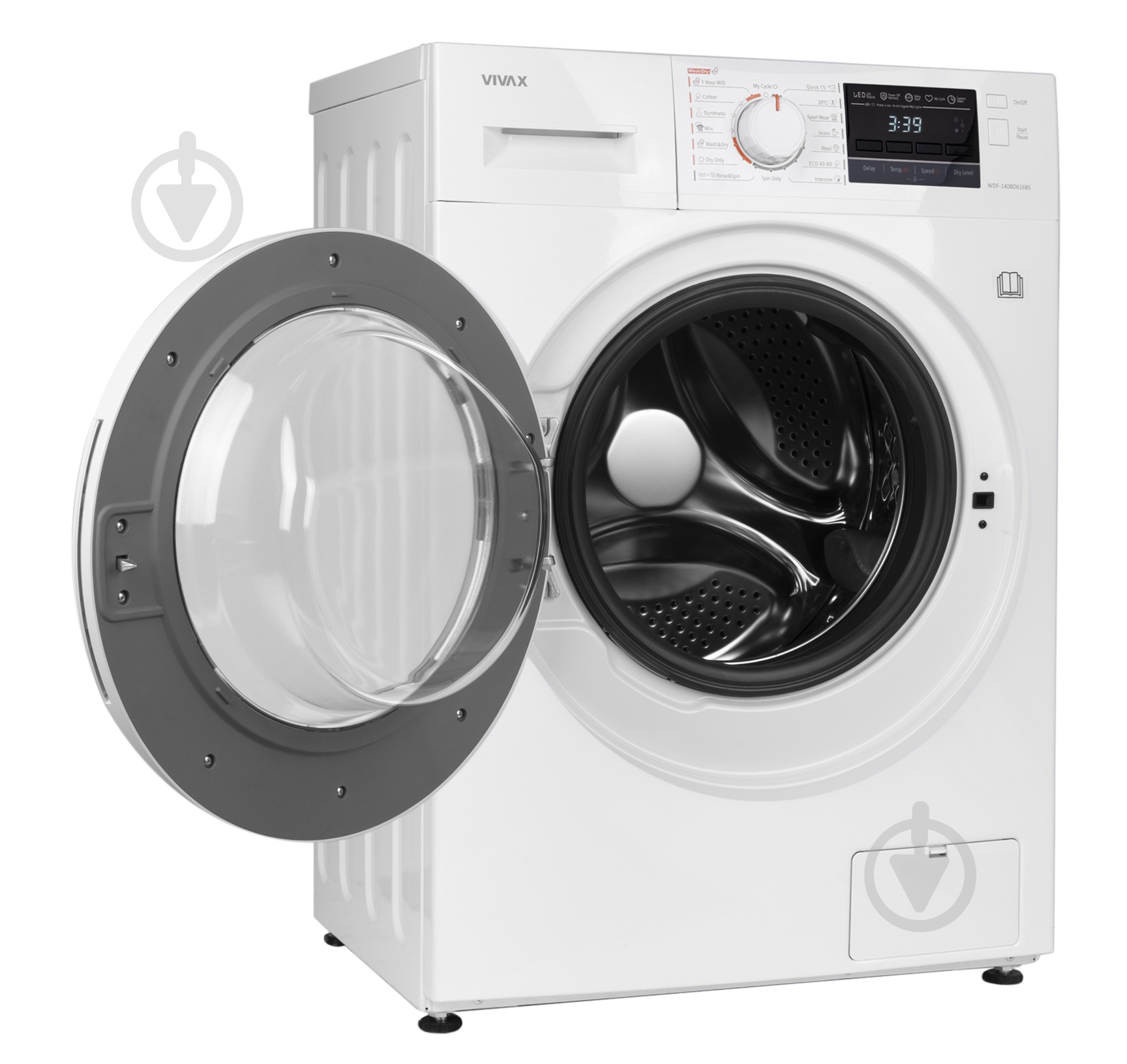 Пральна машина із сушкою Vivax WDF-1408D616BS - фото 4