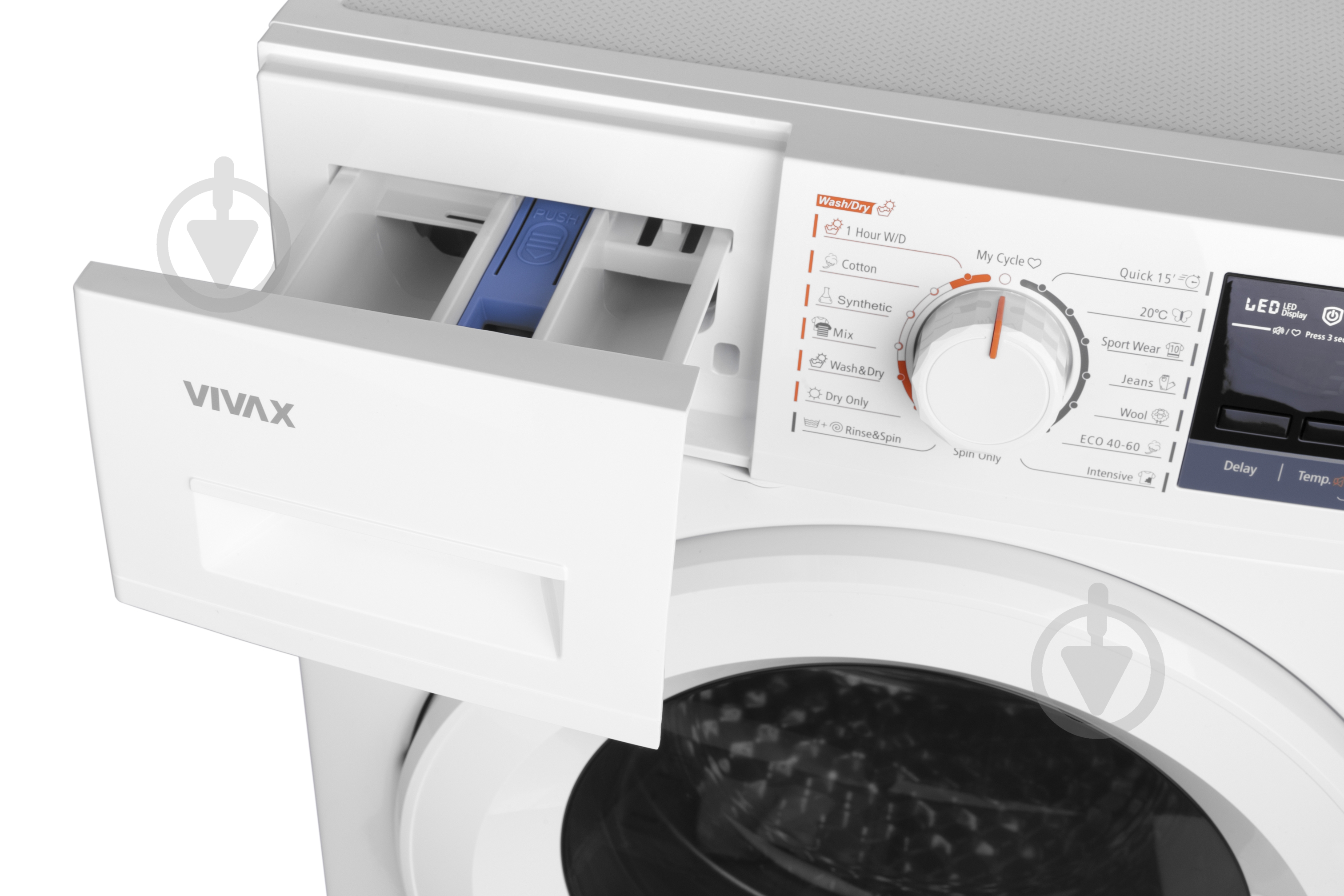 Пральна машина із сушкою Vivax WDF-1408D616BS - фото 5