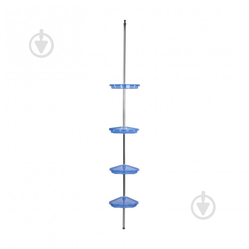 Полочка угловая PRIMANOVA N17-23 голубая - фото 1