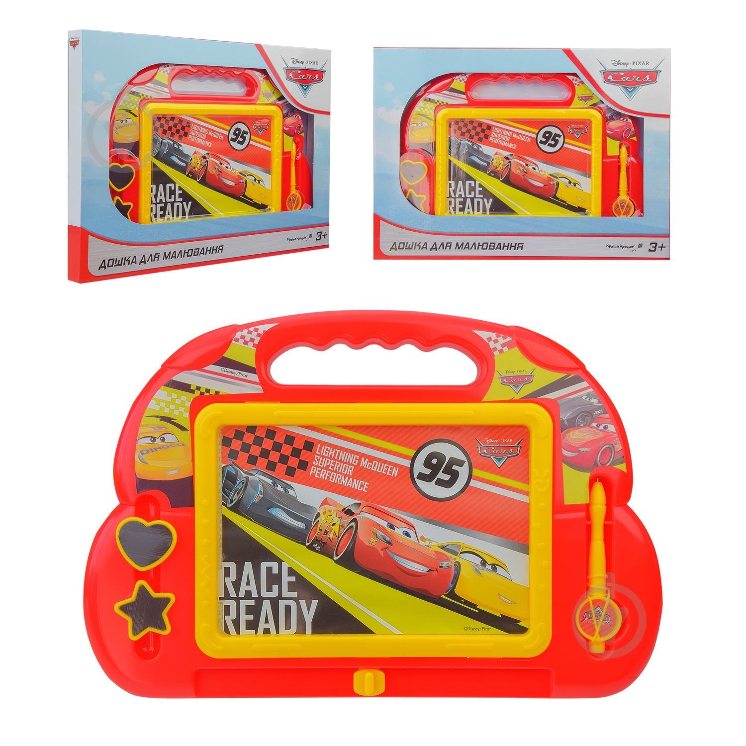 Дошка для малювання Тачки D-3403 - фото 1