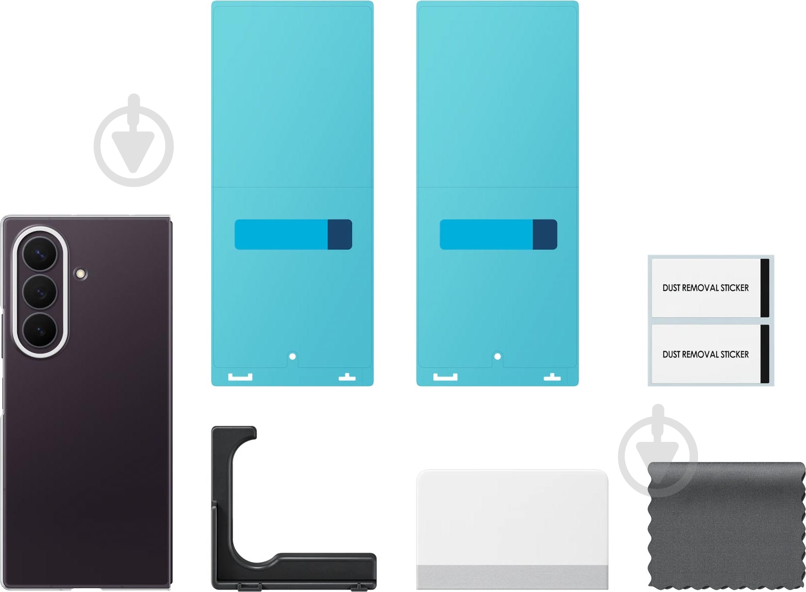 Чехол Samsung Clear Case для Fold 8 Ultra Transparency (EF-QF976CTEGUA) - фото 5