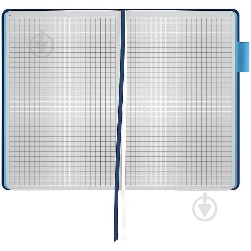 Еженедельник датированный Partner Soft Muse Axent A5 2026 8527-26-3-A синий - фото 4