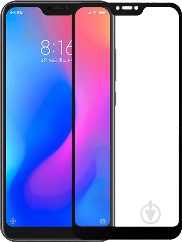 Защитное стекло PowerPlant Full screen для Xiaomi Mi A2 Lite - фото 1
