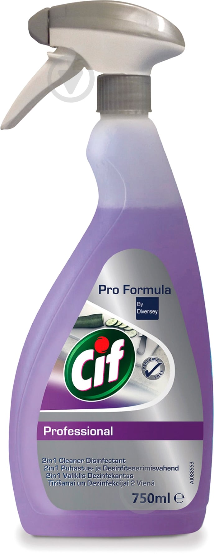 Спрей дезинфицирующий Cif Cleaner Disinfectant 0,75 л - фото 1
