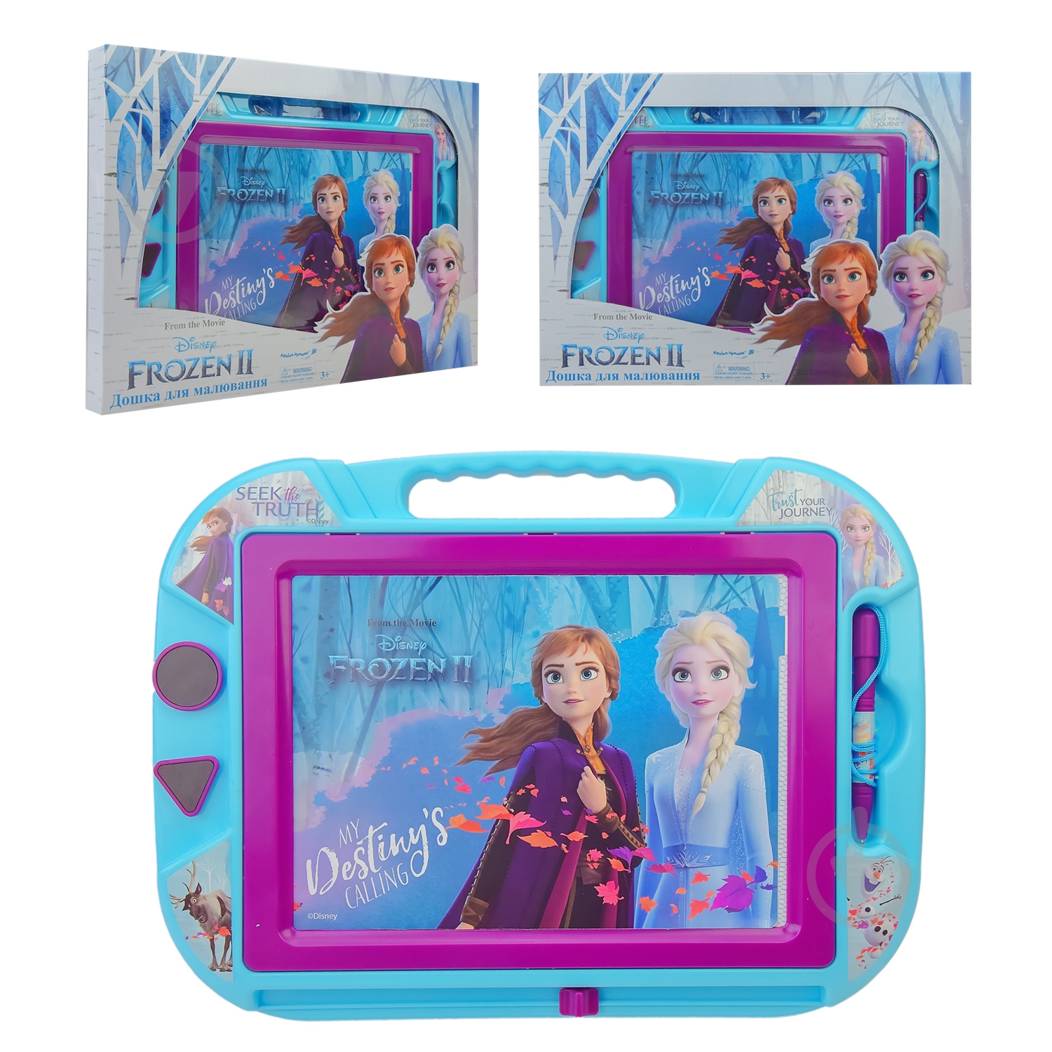Дошка для малювання Frozen D-3409 - фото 1 Дошка для малювання Frozen D-3409 - фото 1