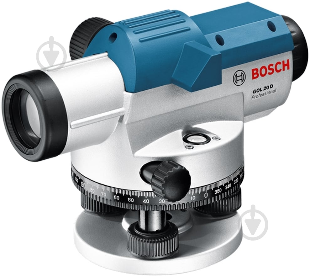Нивелир оптический Bosch Professional GOL 20 D 0601068400 - фото 1 Нивелир оптический Bosch Professional GOL 20 D 0601068400 - фото 1