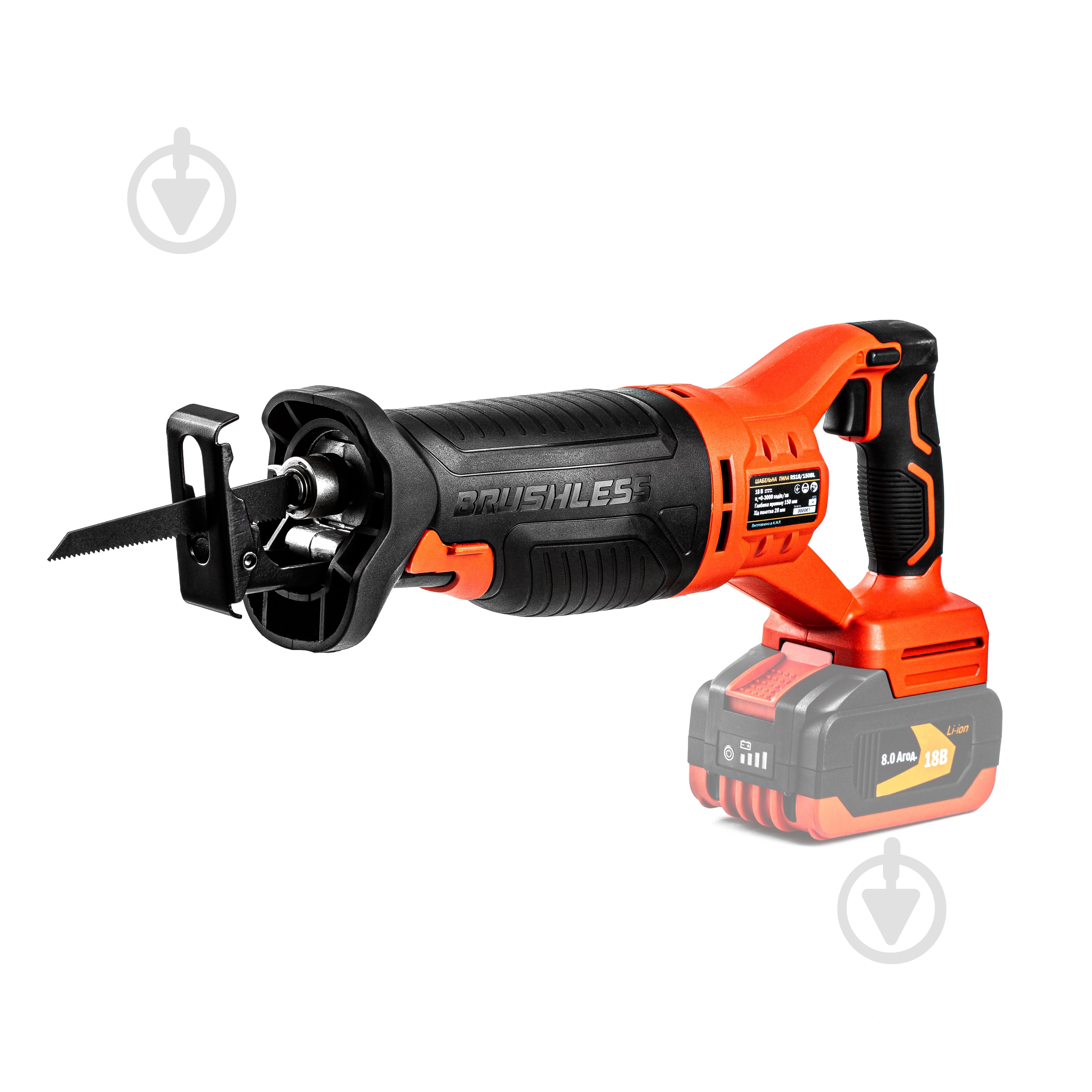 Пила сабельная GTM RS18/150BL RS18/150BL_KIT - фото 4