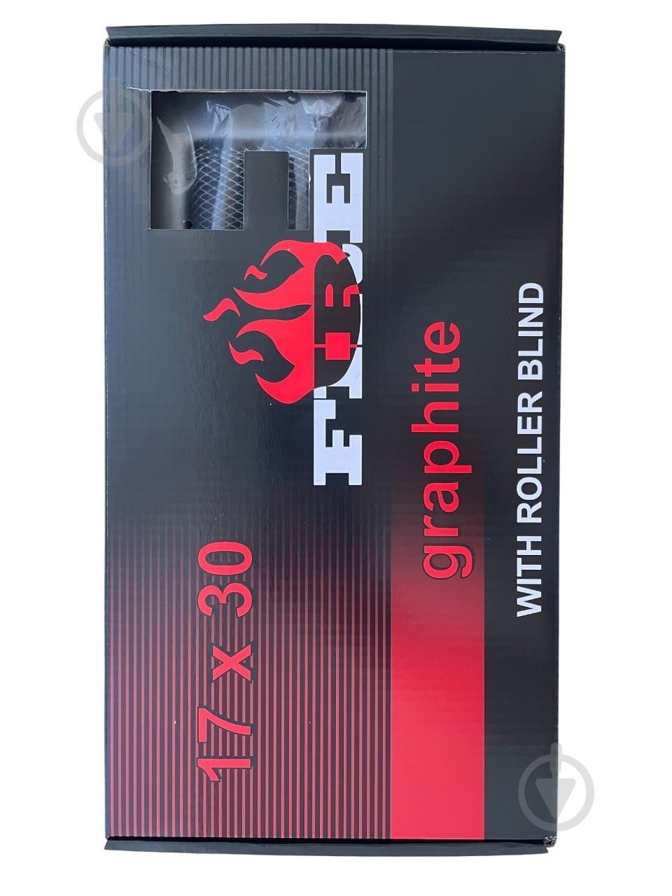 Решетка каминная 4FIRE 17x30 графит жалюзи - фото 3