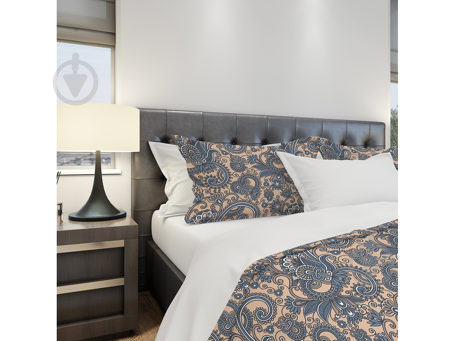 Простынь Бута 220x180 см мульти Талариа - фото 1 Простынь Бута 220x180 см мульти Талариа - фото 1