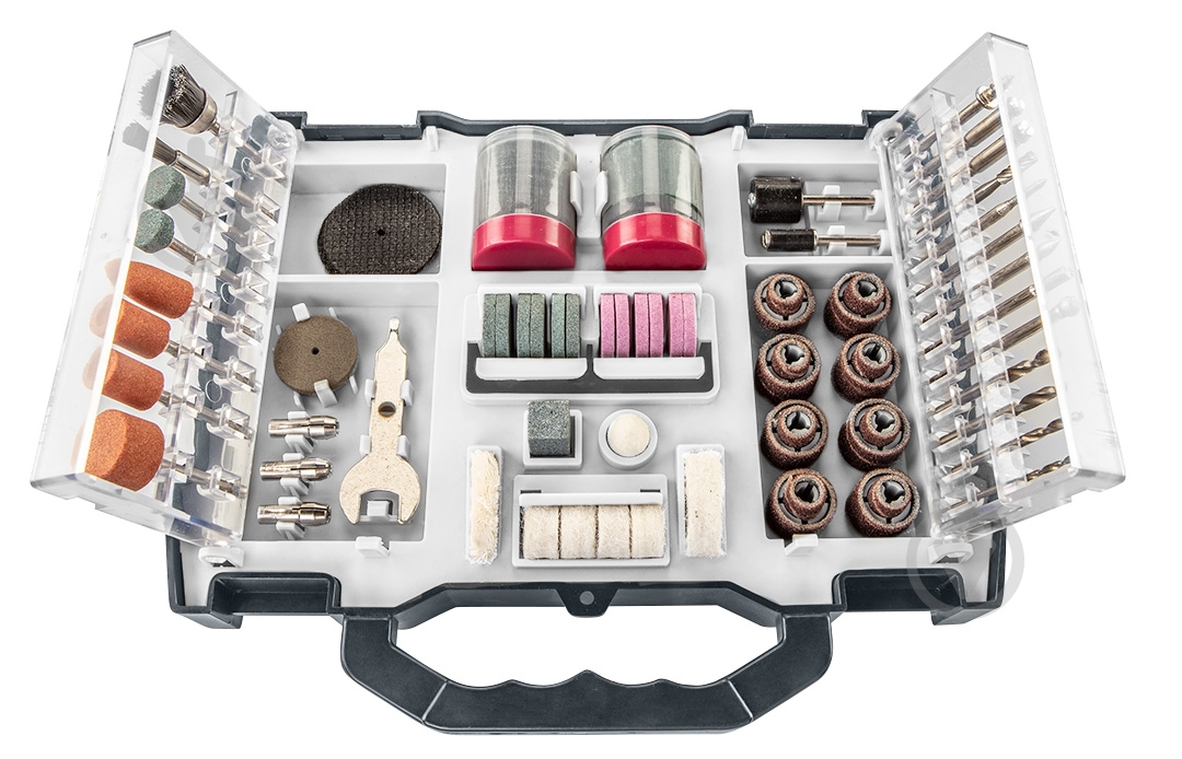 Набор расходных материалов для мини-дрели GRAPHITE 55H084 - фото 2