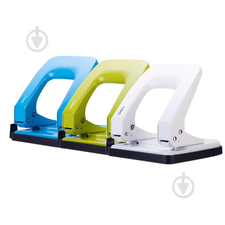 Дырокол E0138 зеленый Vivid Deli - фото 3